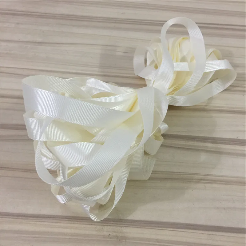 Лента-бант для рукоделия цвета слоновой кости ленты свадебного украшения 10 ярдов