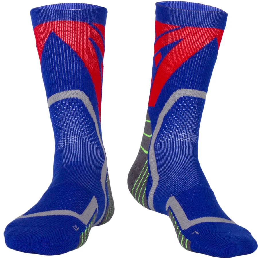 3 Pairs New Colorful Unisex Male Female Professional Outdoor Sports Basketball Thick Bottom Long Towel Socks Free size for Women |