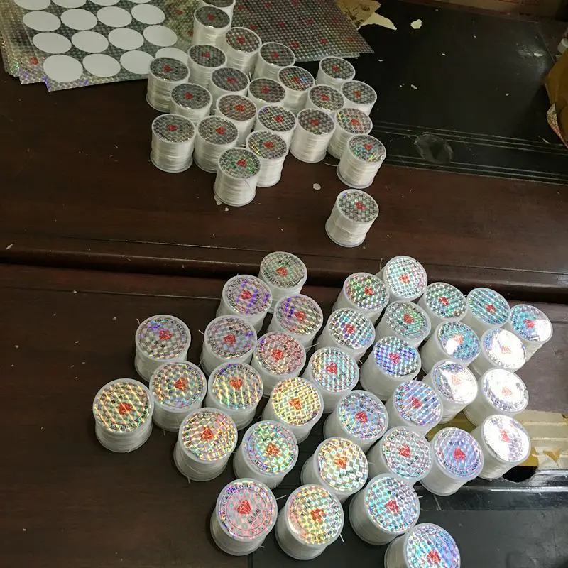 Белый эластичный шнур с кристаллами 65 ярдов|cord thread|thread for jewelry makingstring cord |