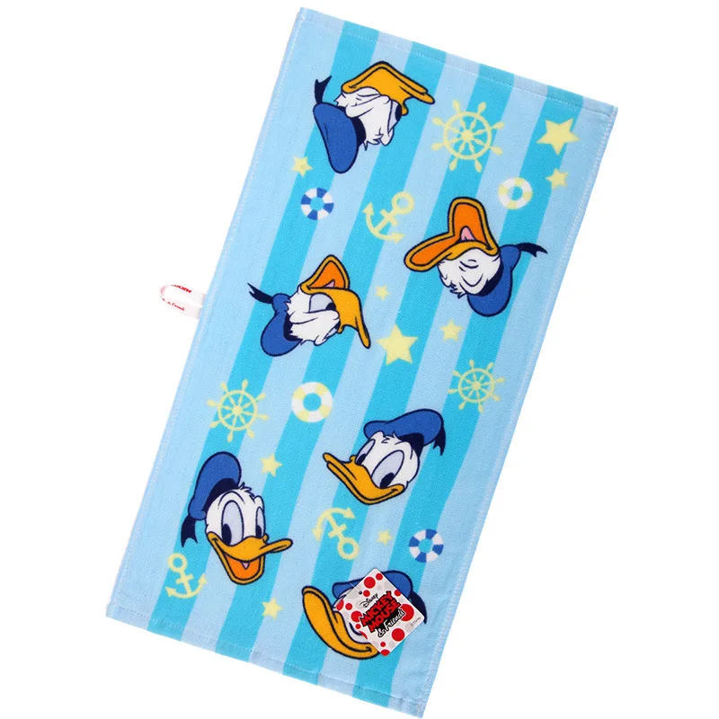 Детские хлопковые полотенца Disney FaceTowel 25x50 см мягкие Мультяшные носовые платки