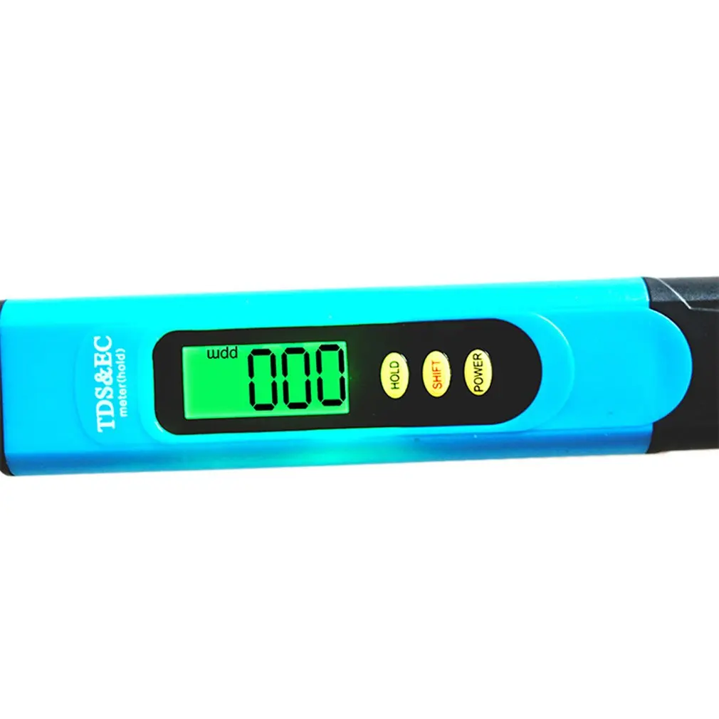 Тест качества воды метр цифровой инструмент TDS & EC температура 0 9990 ppm Чистота