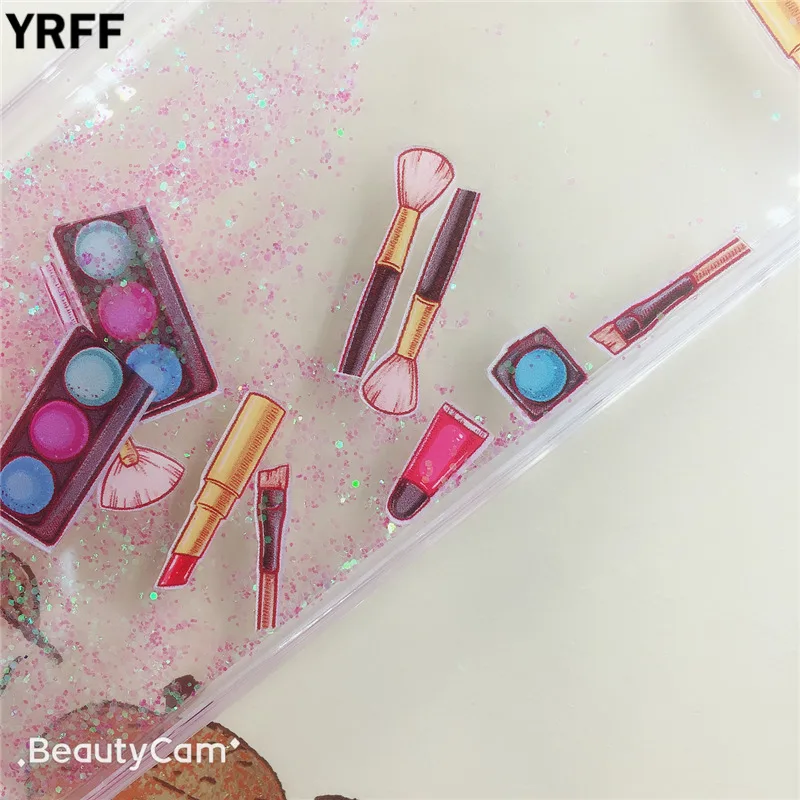 Чехол для телефона с рисунком инструментов макияжа iphone X XS чехол динамической