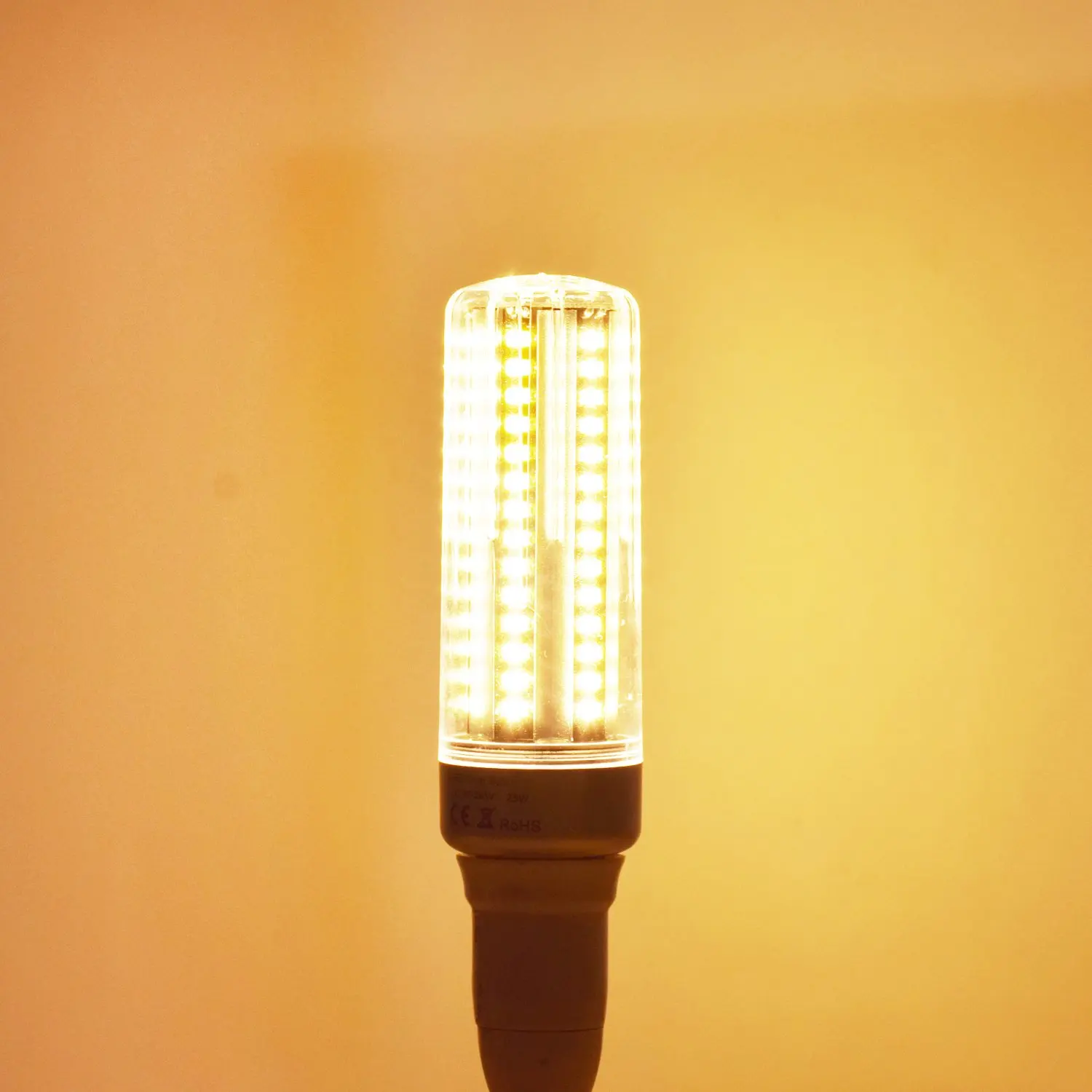2700K WARM WHITE Светодиодный светильник-кукуруза 5736 SMD, сменный светильник накаливания 25 Вт E27 96, светодиодный светильник с крышкой, 2000 люменов, теплый белый 3000 K, 2 упаковки - Испускаемый цвет: 2700K WARM WHITE