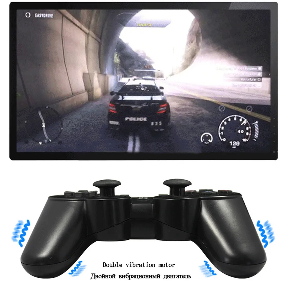Waterlowrie 2 контроллер SIXAXIS + 1 Зарядное устройство для SONY PS3 Controle Bluetooth геймпад Dualshock 3