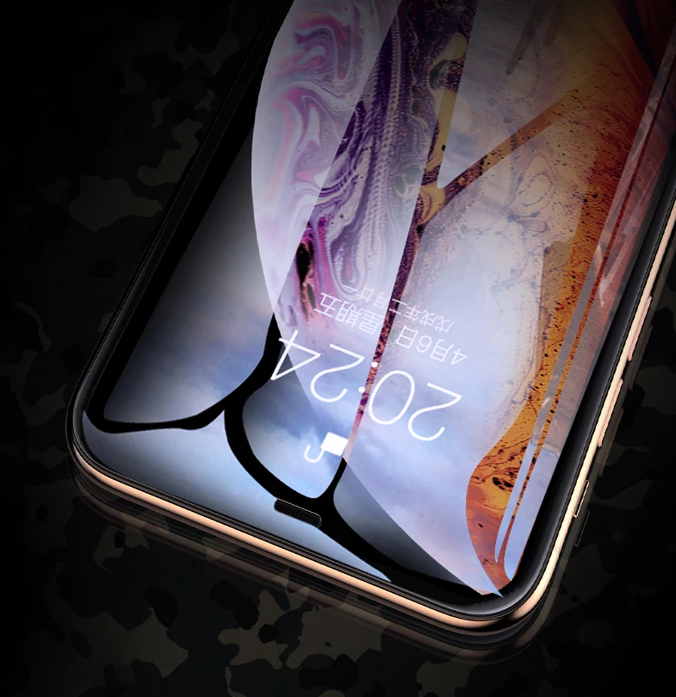 9D закаленное стекло для iphone 8plus 8 7 6 6s plus 7plus защита экрана Защитное стекло для apple iphone x xs max xr s r xsmax 11 pro max 11pro