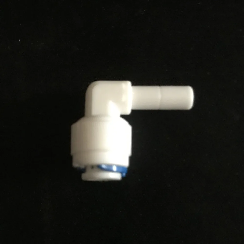 1/4 &quotx 3/8&quot локоть стебля пластичная вода быстрый фитинг для Ro фильтра |