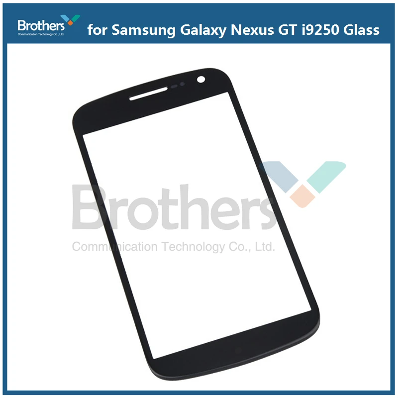 Черное стекло для samsung Galaxy Nexus 3 i9250 Внешнее стекло для samsung i9520 передняя линза сенсорный экран телефон замена для i9250