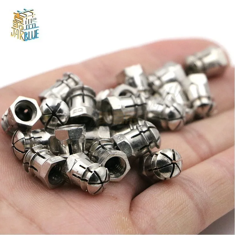 20Pcs Furniture Accessories Hardware Three One Connector Nut Zinc Alloy Embedded Cap M6 Expansion | Обустройство дома