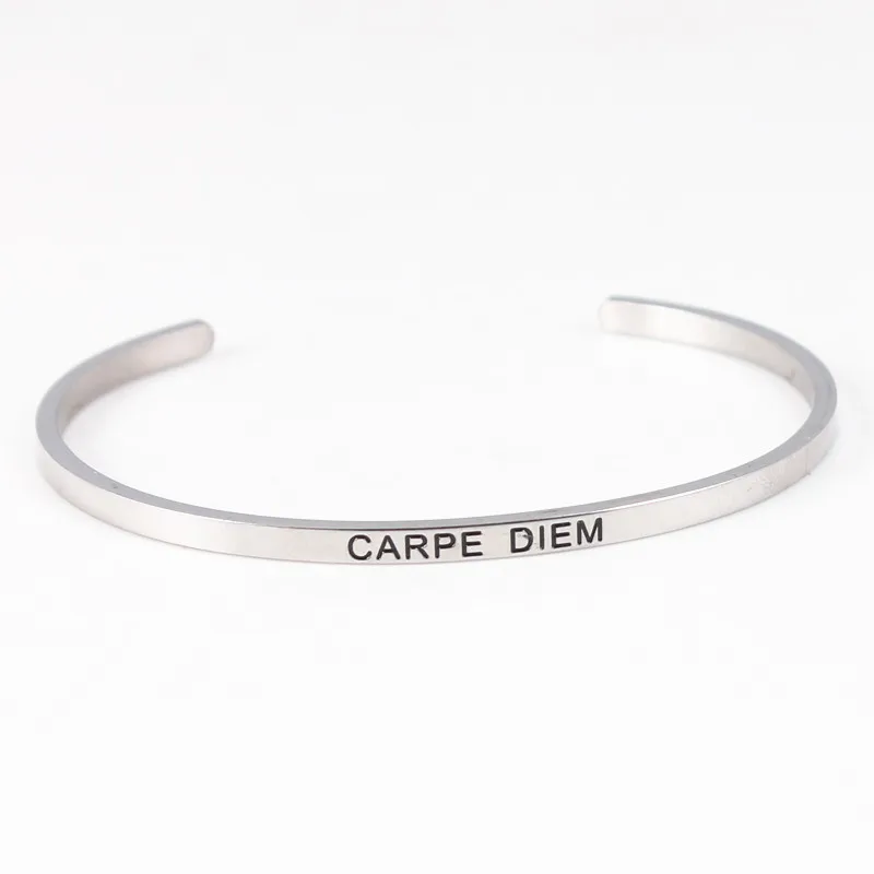 Женский браслет из нержавеющей стали с мантрой|bangle bracelet|cuff braceletsbangle bracelets for women |