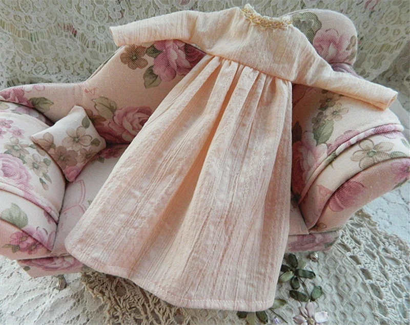 Новинка, длинное платье в стиле Mori, Одежда для куклы Blyth, юбка blyth, Azone Licca Pullip 1/6, кукольная одежда, аксессуары