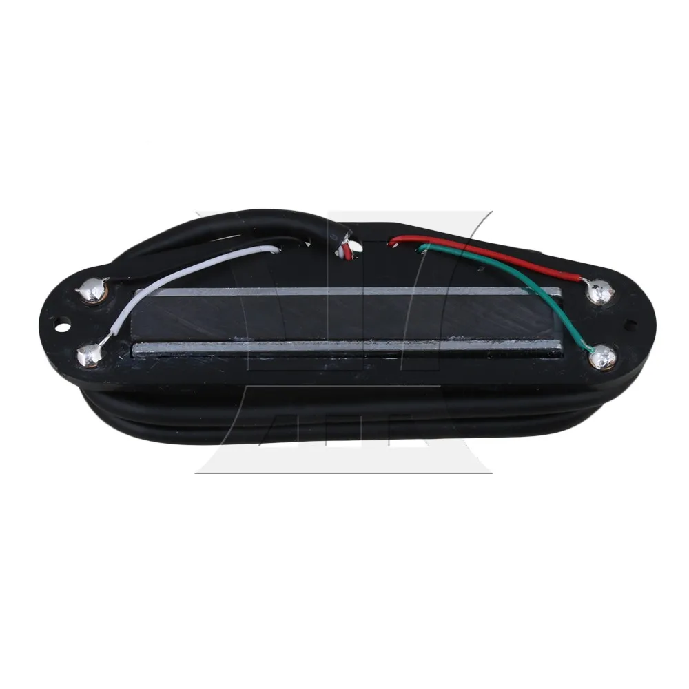 Yibuy белый H010W CR двойной рельсовый клинок звукосниматель 4 провода для