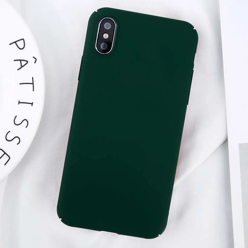 Модный Роскошный ультра тонкий чехол для чехла iphone 5S 5 6 6S Plus красочный матовый