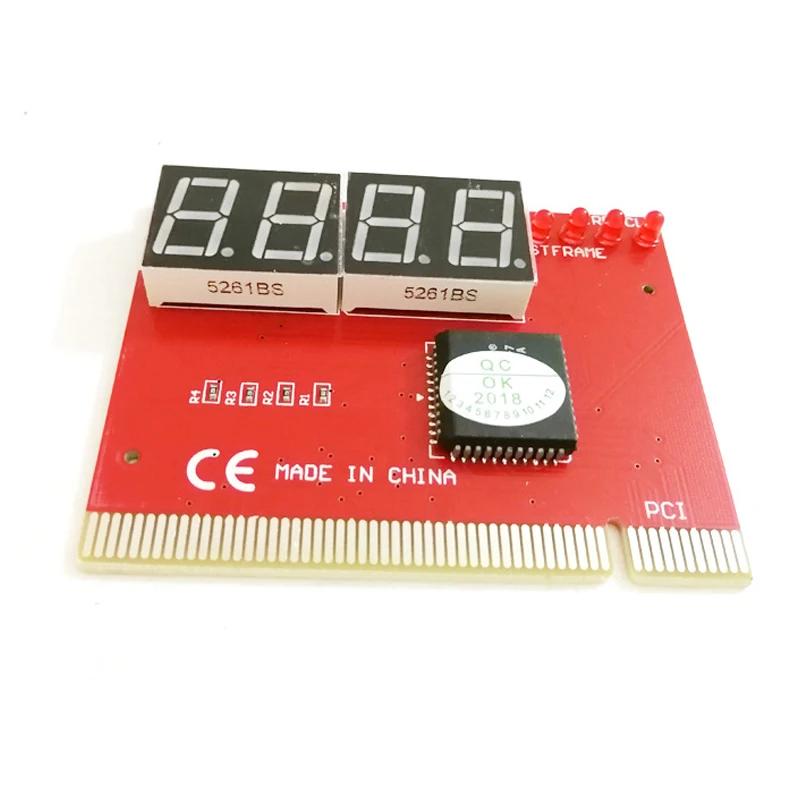 Компьютерная плата PCI материнская светодиодный 4 значный диагностический