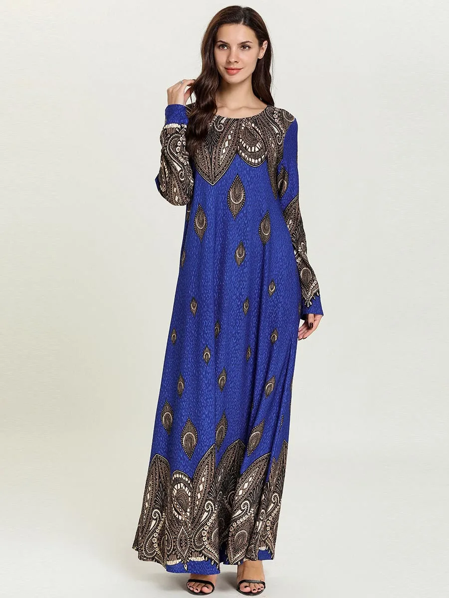 Мусульманское платье большого размера плюс вечерние платья скромная