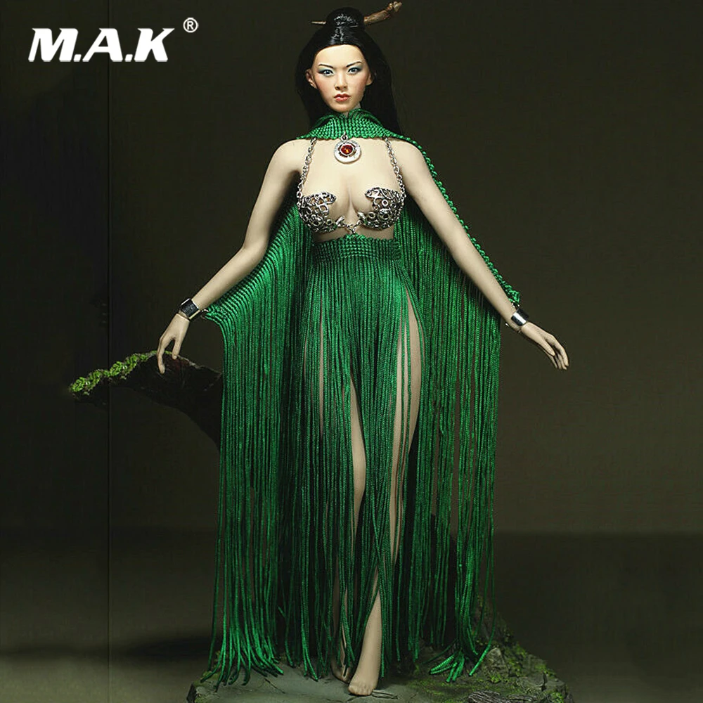 

Custom Made 1/6 Sezy Female Clothes Goddess of Life Dress Shawl Accessories for 12" PH Female Big Bust Action Figure