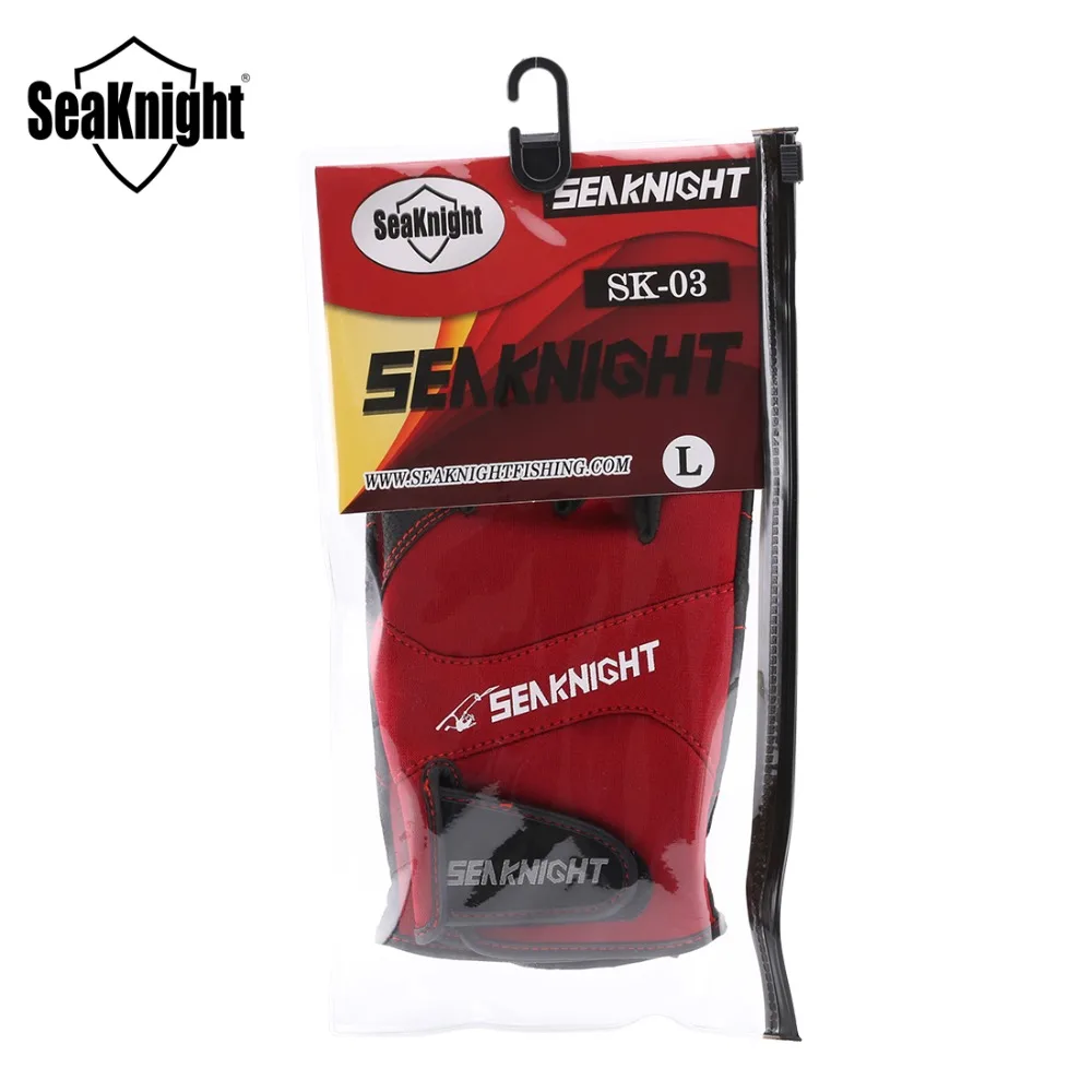 Рыболовные Перчатки SeaKnight SK03 1 пара/лот практичные дышащие перчатки из неопрена с