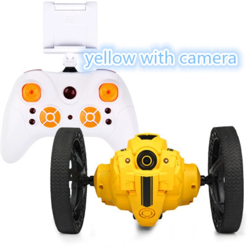 Модный подарок WIFI FPV в реальном времени Прыгун RC трюк Vedio автомобиль 4CH 2 4 ГГц