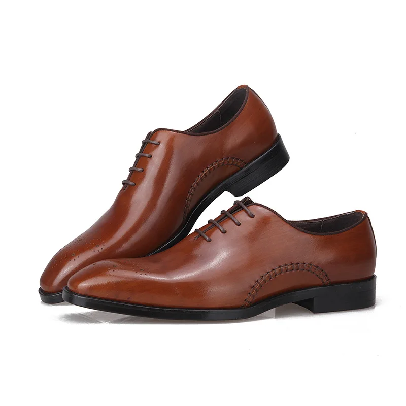 

business dress mens shoes mens luxury shoes men designer shoes men loafers all-match cowhide spring autumn summer bullock