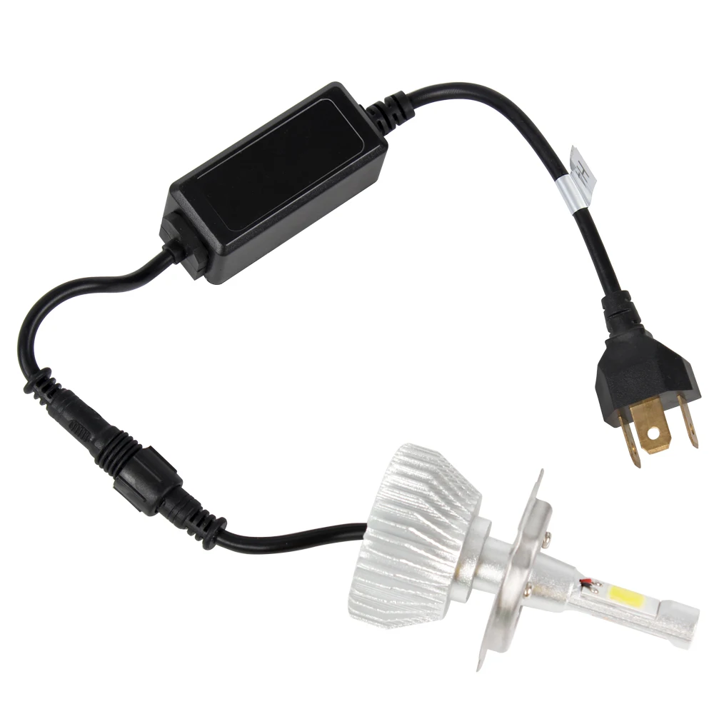 1 пара H4 светодиодный автомобилей головной светильник Высокий Низкий Луч все в