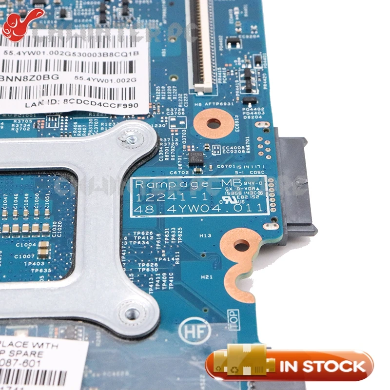 NOKOTION 734087-601 734087-001 аккумулятор большой емкости для hp Probook 440 450 G1 Материнская плата ноутбука 48.4YW05.011 гнездо 947 DDR3
