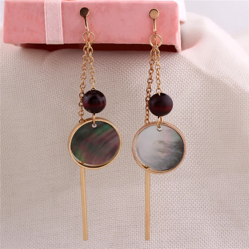 _ 2018 новый стиль натуральный камень оболочка искусственный жемчуг Кристалл