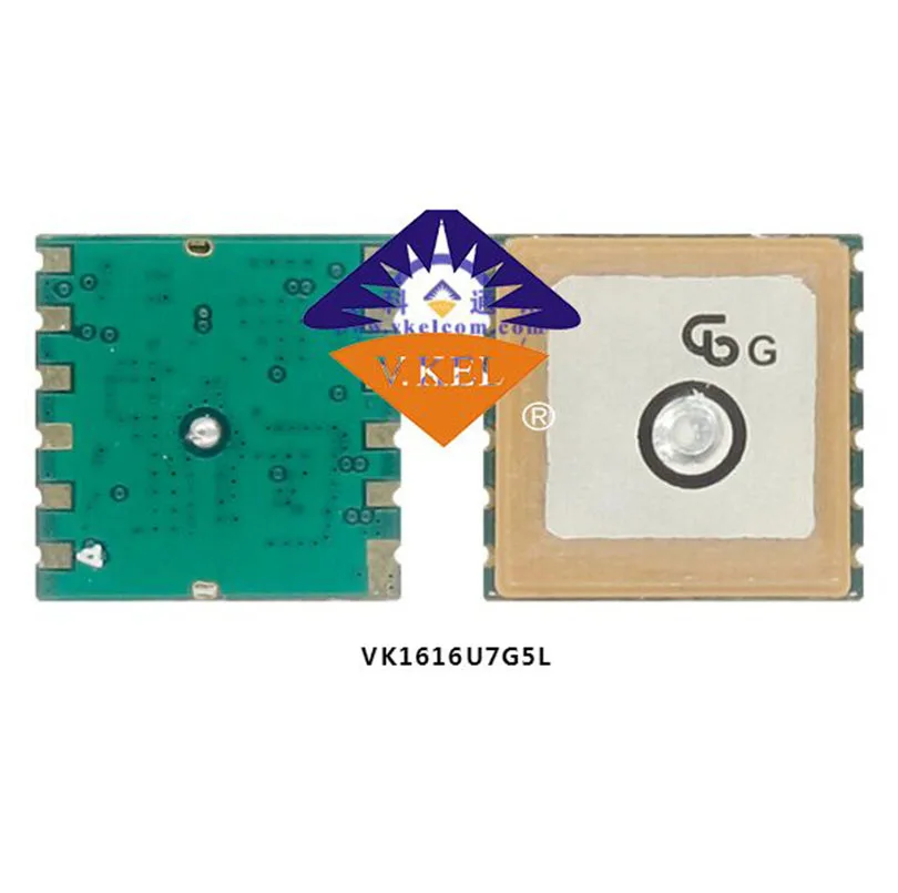 VKEL VK1616U7G5L Малый размер ГЛОНАСС gps модуль с антенной приемник чипсет UBX G7020 KT ужин NEO