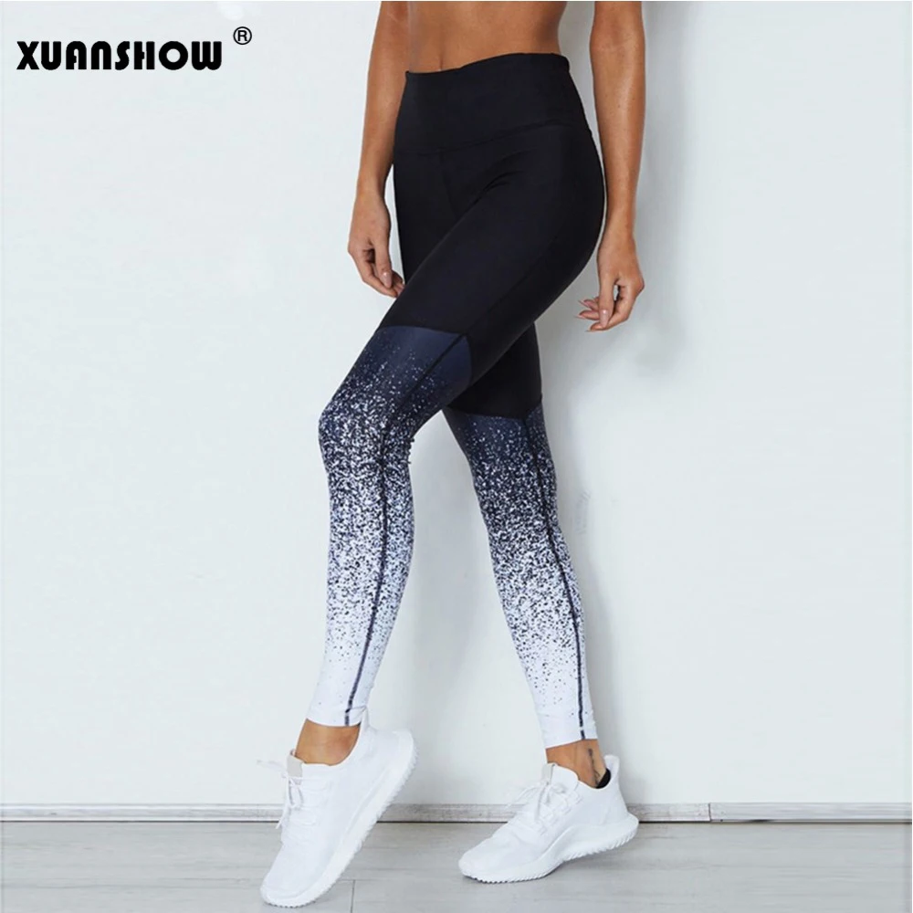 Женские спортивные костюмы XUANSHOW модные укороченные верхние жилеты и леггинсы