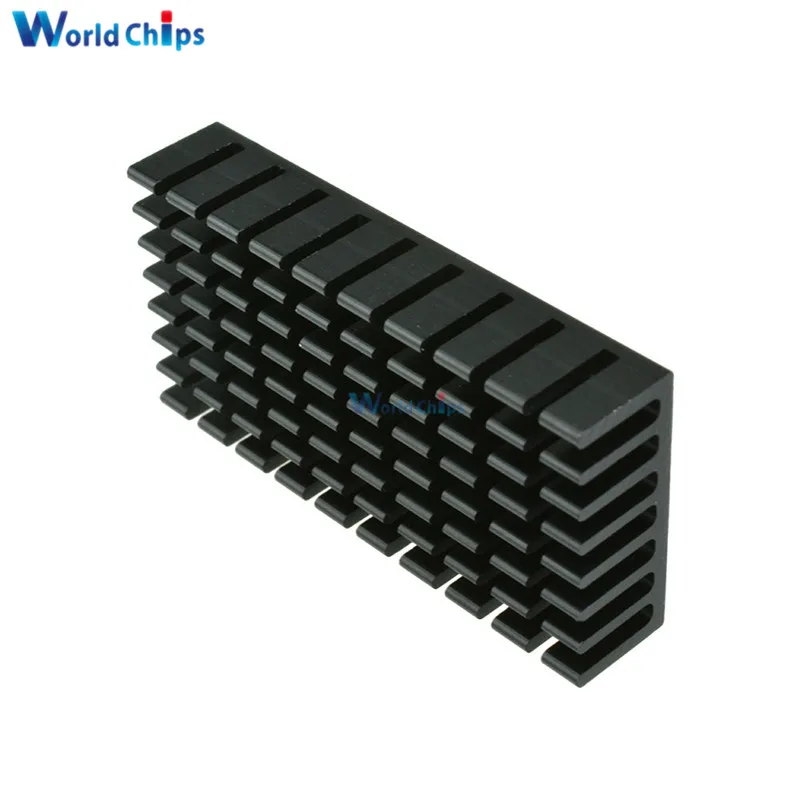 Радиатор 50x25x10 мм 2 шт. для устройство PCB LM2596 2577 2587 | Электронные компоненты и