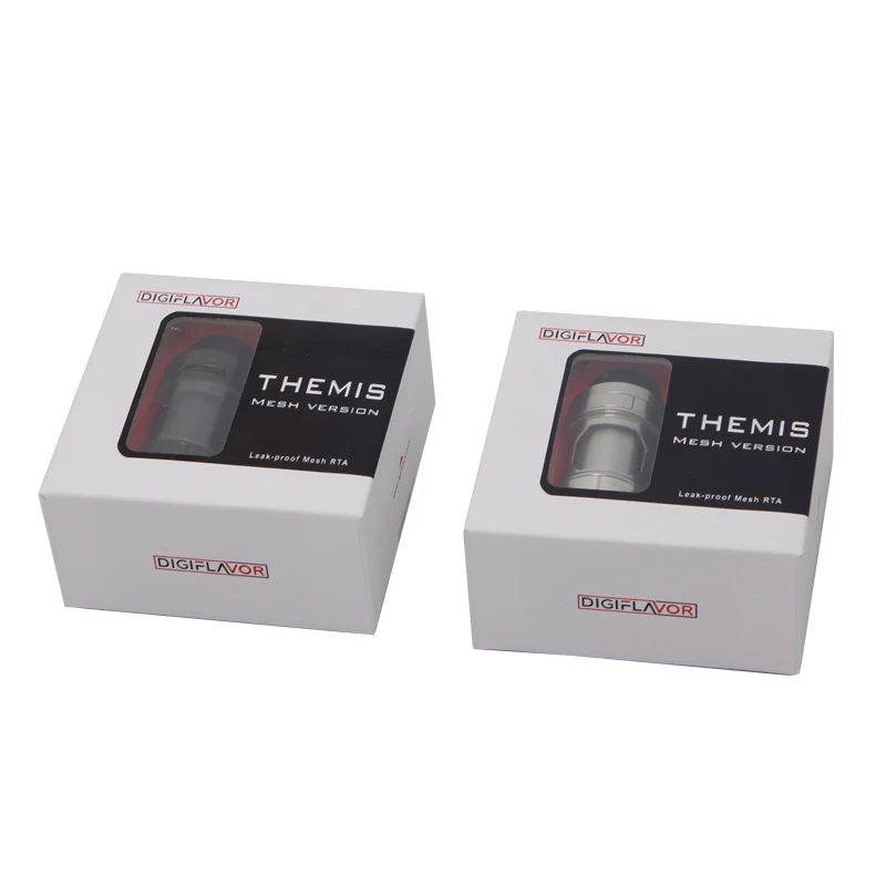 Оригинальный Digiflavor Themis RTA 5 мл как двойная так и одинарная катушка строит