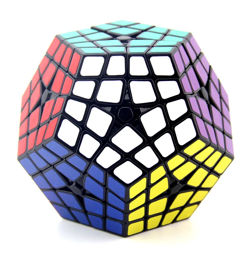 ShengShou SS 4X4X4 магический куб-мегаминкс с наклейками Dodecahedron кубик-головоломка твист гладкой для детские развивающие игрушки подарок