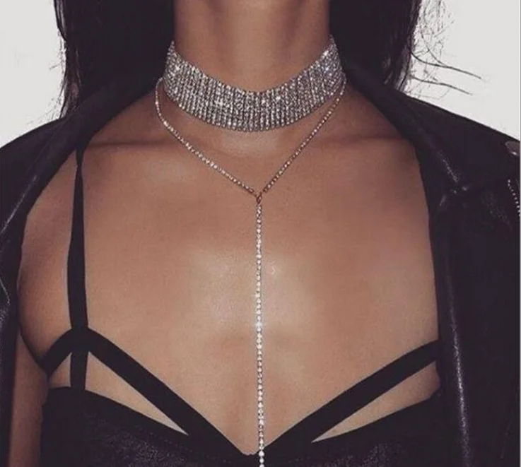 Новинка 2017 года многослойное ожерелье в европейском и американском стиле со