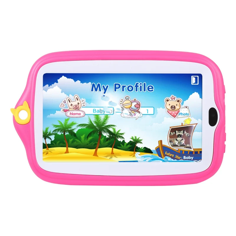Детский обучающий планшетный ПК 7 0 дюймов 1 Гб + 8 Android 4 Allwinner A33 четырехъядерный Wi Fi