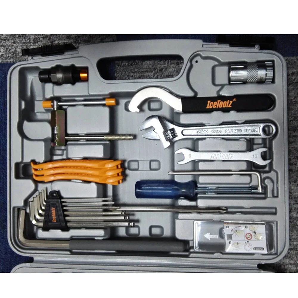Многофункциональный инструмент IceToolz 46 в 1 для ремонта велосипеда 82A6 Pronto Cr Mo с