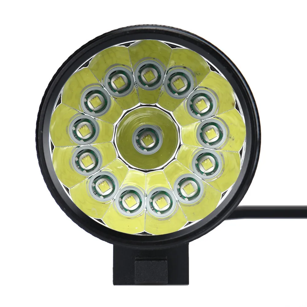 34000 лм 14x CREE T6 LED 3 режима велосипедная лампа фара велосипедный фонарь|Велосипедная
