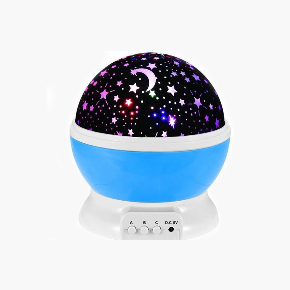WJ3520B Новинка, светящийся световой свет, детские игрушки, светодиодный проектор с вращающейся звездой, освещение для детского сна, игровые огни для детской спальни, светящиеся игрушки - Цвет: WJ3520B