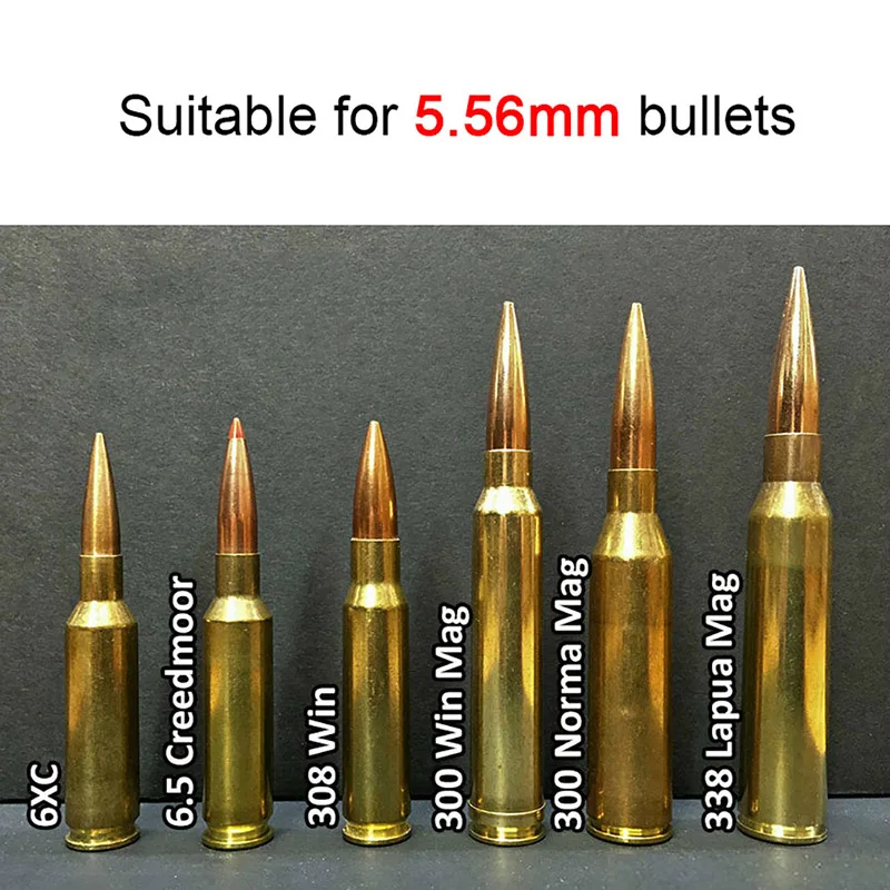 Balight Охотничья винтовка пистолет Buttstock 14 патронов для M16A4 M41Scar l QBZ 95 AUG M249 5 56 мм