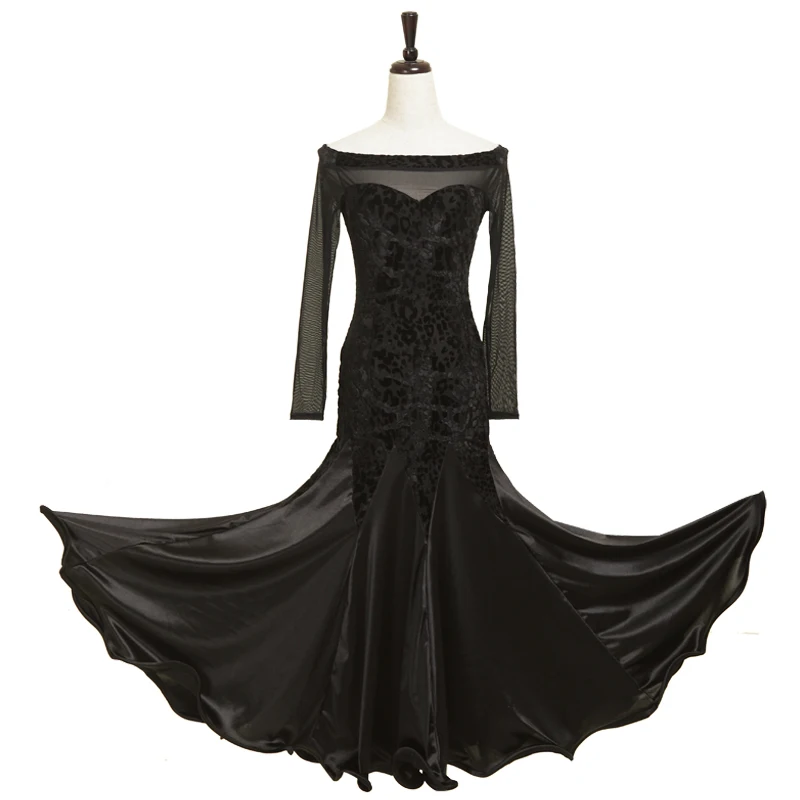 Платья для конкурса бальных танцев Вальса 2016 взрослых Стандартный женские