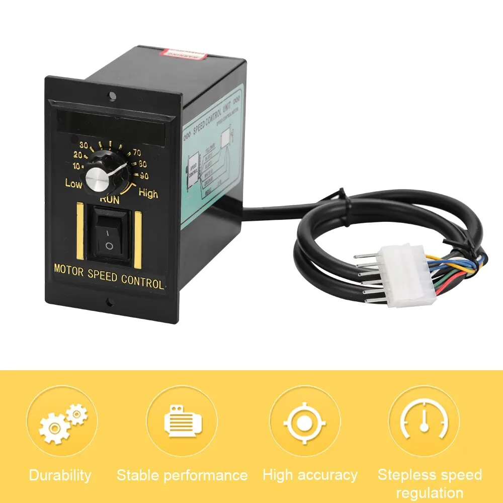 KKMOON 400W AC220V 50/60Hz точечный Цифровой регулируемый регулятор вперед назад Скорость