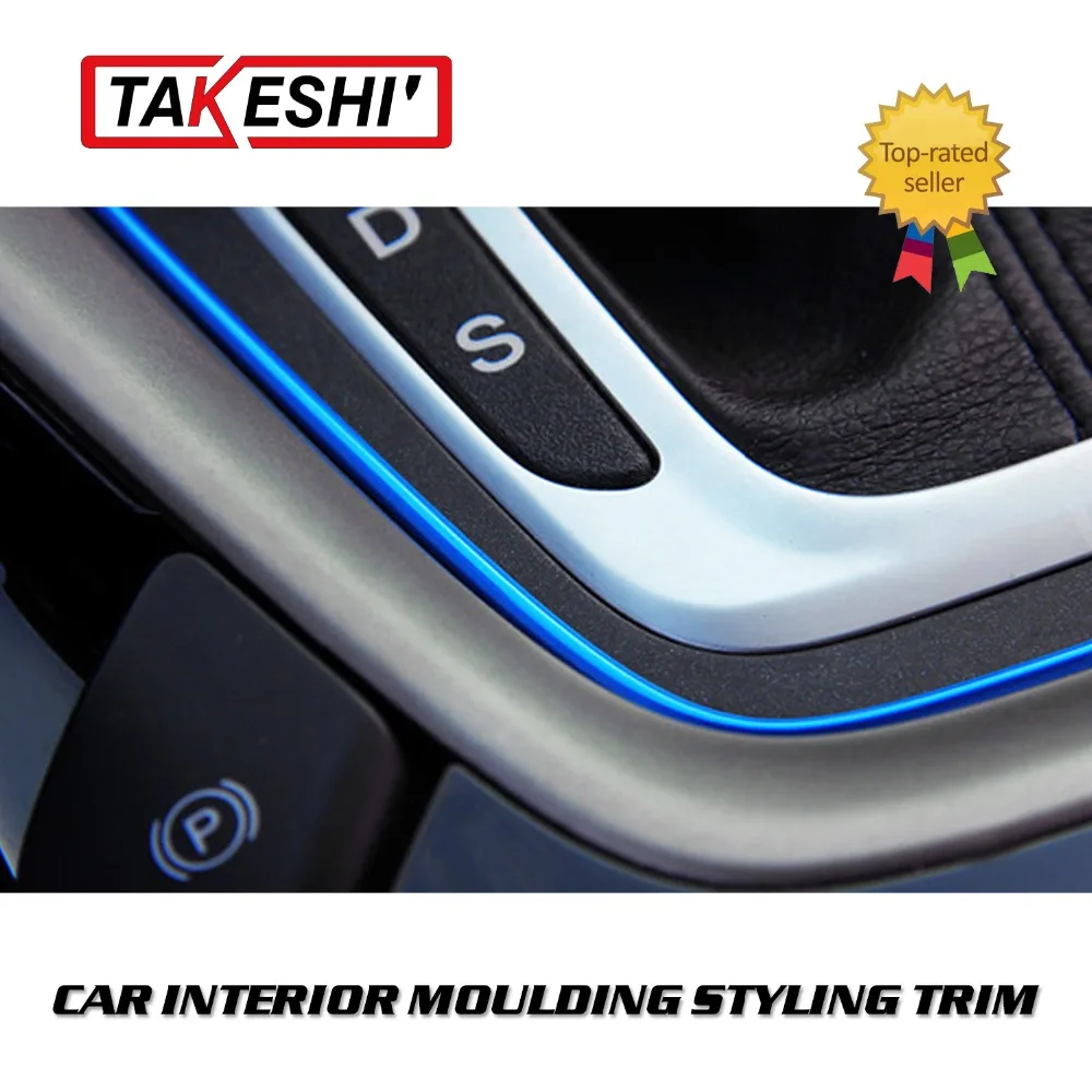 Хром линия 50 м/лот 1968 &quot гибкий салона решетка вентиляции обода литье украшения