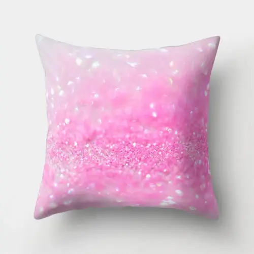 Горячие Роскошный блестка печатных бросить Наволочки красочные золото Сияющий