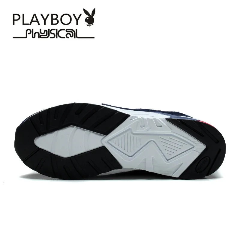 PLAYBOY/новинка года; сезон осень-зима; стильная повседневная обувь; модная мужская обувь для отдыха на шнуровке; цвет белый