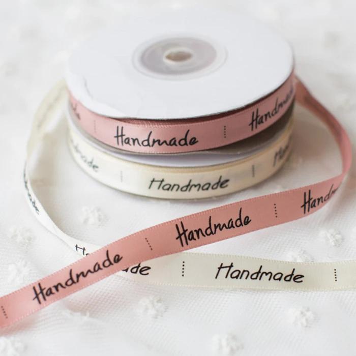 Праздничные принадлежности шелковая атласная лента шириной 10 мм печатный дизайн