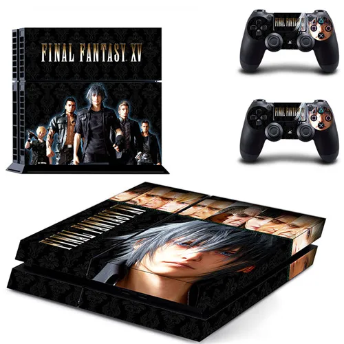 GYTM0368 Игра Final Fantasy X XII XV XIII PS4 наклейка для кожи для sony playstation 4 консоли и 2 контроллеров PS4 скины наклейки виниловые - Цвет: GYTM0368