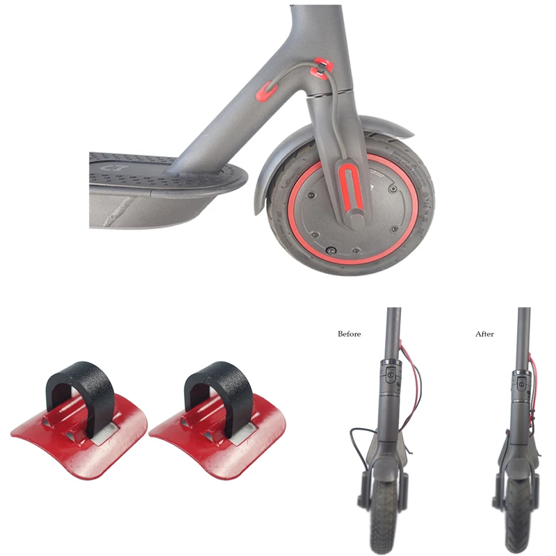 Новый дизайн Xiaomi m365 скутер сплав стяжка пряжка защита электрический провод