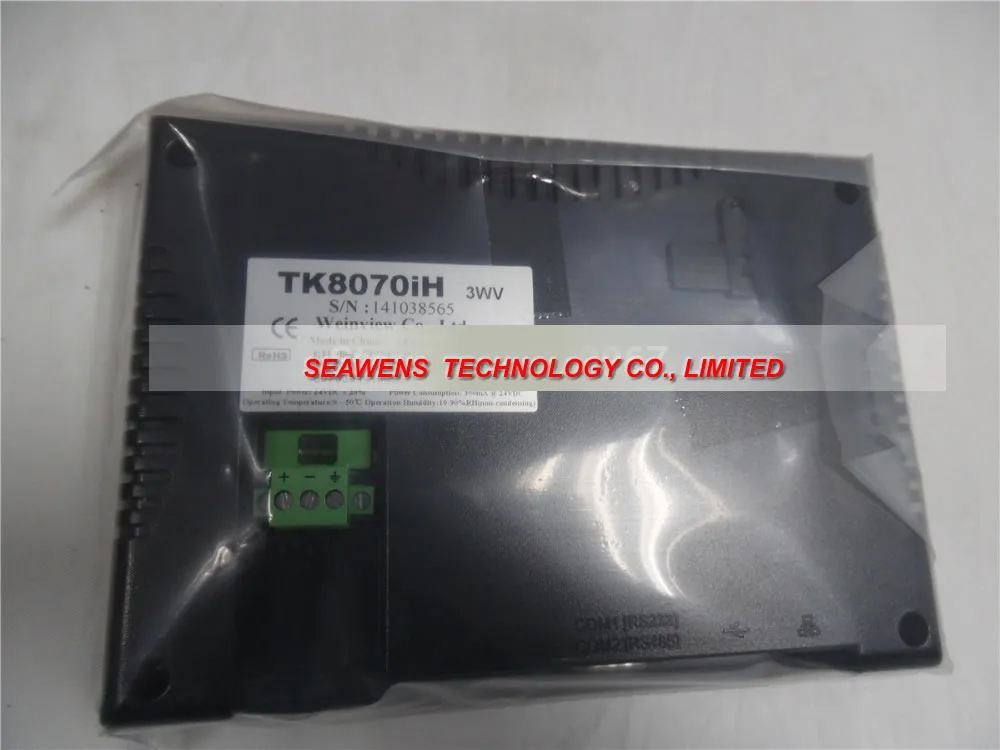 TK8070iH: Weinview сенсорный экран 7 дюймов HMI TK8070iH с программируемым кабелем и китайским