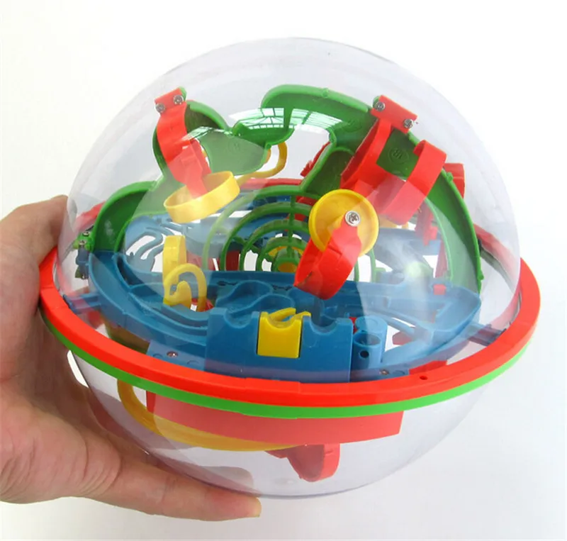 3D волшебный Интеллектуальный шар образовательный лабиринт кубик удивительная