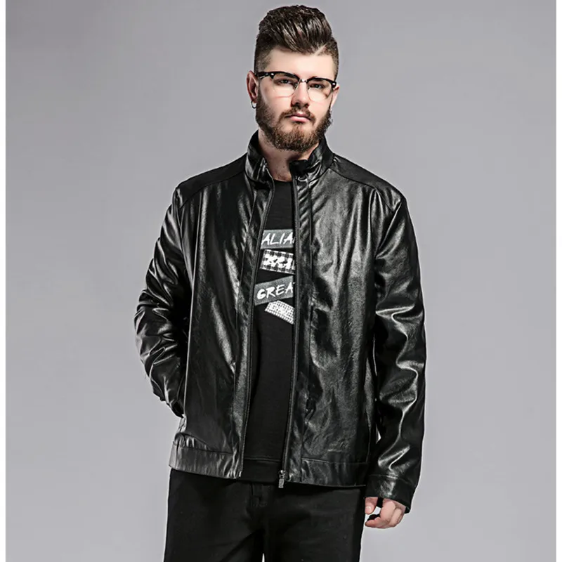 8XL 7XL мужские кожаные куртки jaqueta masculinas Inverno Couro пальто Jaquetas De Мужская зимняя