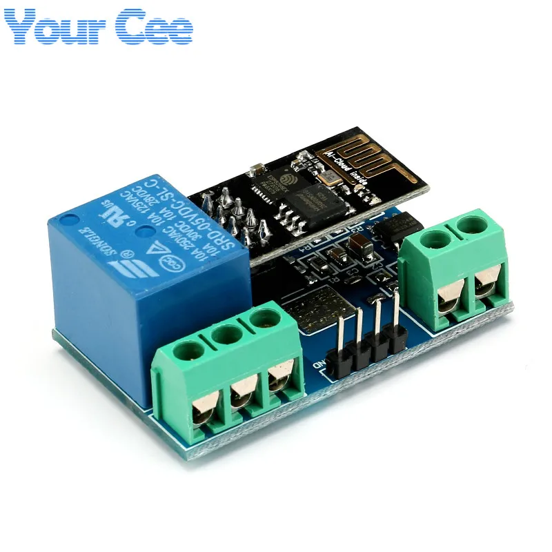 1 шт. релейный модуль ESP8266 с Wi Fi 5 В|relay module|wifi moduleapp phone |