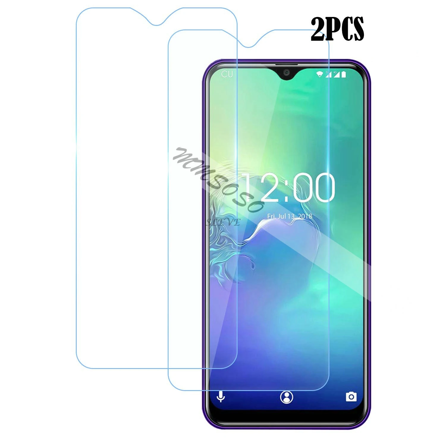Для Oukitel C15 Pro C15PRO мягкий чехол Чехол с закаленным стеклом для | Мобильные телефоны