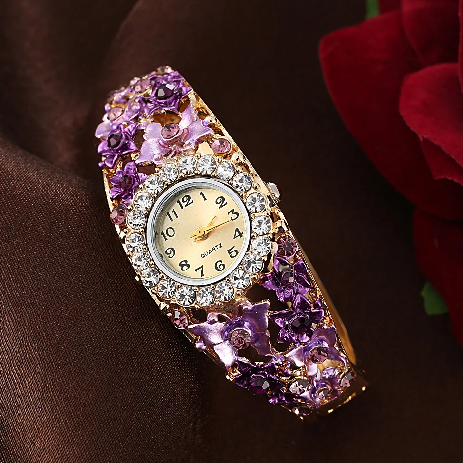

fashion ladies flower bracelet watch tide models ladies watch wholesale women's watch